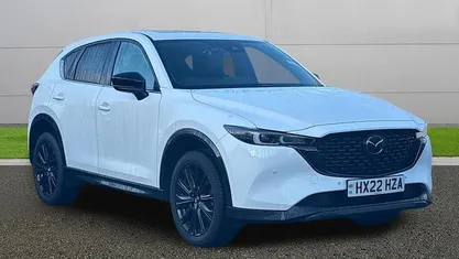 White Used 2022 Mazda CX-5 Edition SUV | £18,990 (Fair price)