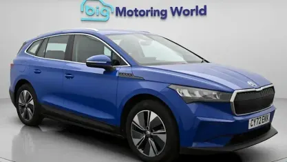 Used Skoda Enyaq iV ecoSuite 150 kW (204 HP) 2023 Blue SUV