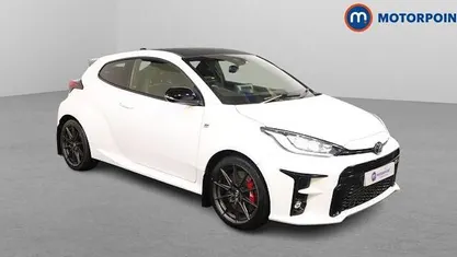 White Used 2021 Toyota Yaris Hatchback | £27,299 (Fair price)