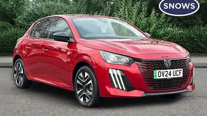 Red Used 2023 Peugeot e-208 Style Hatchback | £14,621 (Fair price)