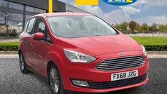 Red Used 2018 Ford C-MAX Titanium MPV | £8,995 (Fair price)