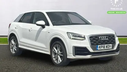 Used Audi Q2 S-Line 116 HP (85 kW) 2018 White SUV
