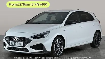 White Used 2023 Hyundai i30 N Line Hatchback | £16,436 (Fair price)