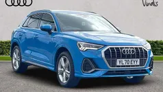 Blue Used 2021 Audi Q3 S-Line SUV | £22,943 (Fair price)