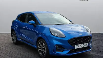 Used Ford Puma ST-Line 125 HP (91 kW) 2020 Blue SUV