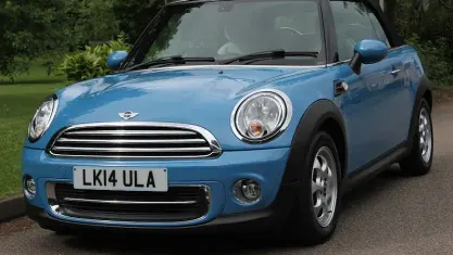 Used Mini Cooper Cabriolet 122 HP (89 kW) 2014 Blue Cabriolet