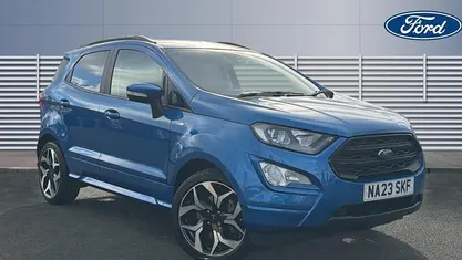 Used Ford Ecosport ST-Line 125 HP (91 kW) 2022 Blue SUV