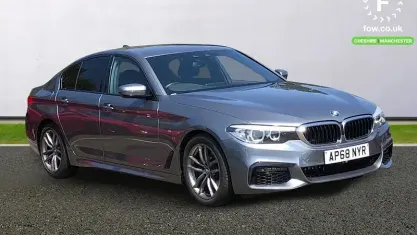 Used BMW 520 M Sport 190 HP (139 kW) 2018 Blue Sedan