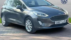 Grey Used 2017 Ford Fiesta Titanium Hatchback | £6,945 (Fair price)