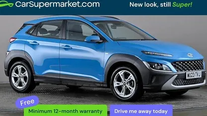 Second-hand Hyundai Kona SE 120 CP (88 kW) 2022 Albastru SUV