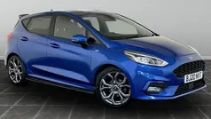 Blue Used 2019 Ford Fiesta ST-Line Hatchback | £10,395 (Fair price)