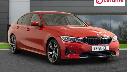 Used BMW 320 Sport Line 190 HP (139 kW) 2019 Red Sedan