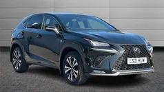Graphite black Used 2021 Lexus NX300h Sport Line SUV | £28,550 (Fair price)