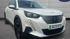 White Used 2021 Peugeot e-2008 Allure SUV | £12,883 (Fair price)