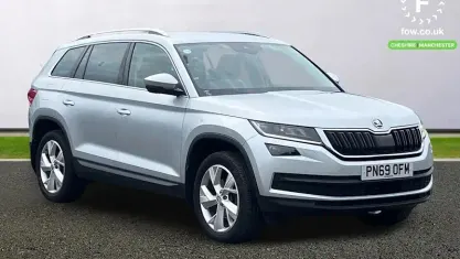 Second-hand Skoda Kodiaq 150 CP (110 kW) 2019 Argintiu SUV