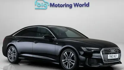 Used Audi A6 S-Line 204 HP (150 kW) 2021 Black Sedan