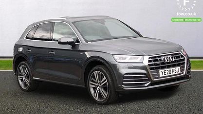 Używany Audi Q5 S-Line 190 KM (139 kW) 2020 Szary SUV