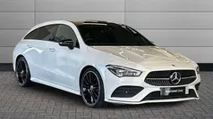 Digital white Used 2023 Mercedes CLA200 AMG Line Premium Plus Estate | £26,595 (Good price)