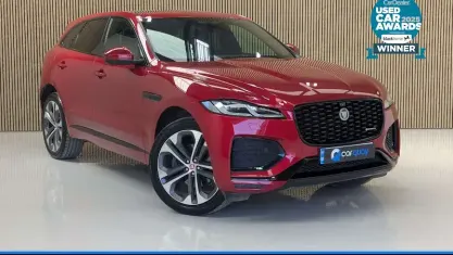 Used Jaguar F-Pace R-Dynamic 204 HP (150 kW) 2021 Red SUV