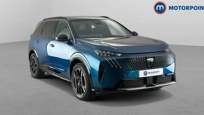 Used Peugeot e-5008 GTi 156 kW (213 HP) 2025 Blue SUV