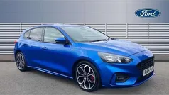 Blue Used 2018 Ford Focus ST-Line X Hatchback | £11,846 (Fair price)