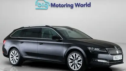 Used Skoda Superb SE L 150 HP (110 kW) 2023 Black Estate