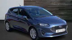 Blue Used 2022 Ford Fiesta Titanium Hatchback | £15,478 (Fair price)
