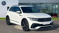 White Used 2022 VW Tiguan R-line SUV | £26,546 (Fair price)