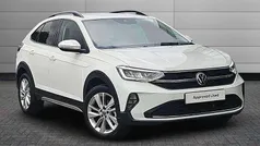 Pure white Used 2024 VW Taigo Match SUV | £20,850 (Fair price)