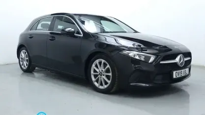 Begagnad Mercedes A180 Executive 116 HK (85 kW) 2019 Svart Halvkombi