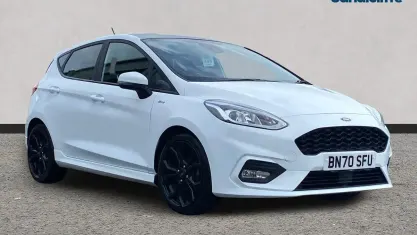Used Ford Fiesta ST-Line 125 HP (91 kW) 2020 White Hatchback
