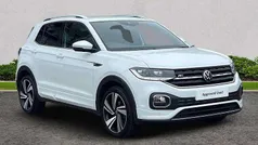 White Used 2021 VW T-Cross R-line SUV | £18,495 (Fair price)