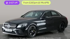 Black Used 2019 Mercedes C200 AMG Line Premium Sedan | £16,051 (Fair price)