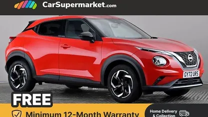 Red Used 2022 Nissan Juke N-Connecta SUV | £12,697 (Fair price)