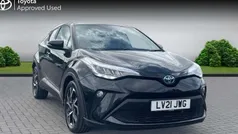 Eclipse black Used 2021 Toyota C-HR Design SUV | £17,990 (Fair price)
