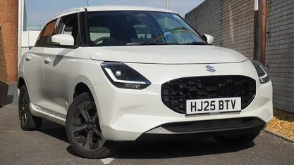 Pure white Used 2024 Suzuki Swift SZ5 Hatchback | £16,990 (Fair price)