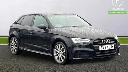 Black Used 2018 Audi A3 Sportback Black Edition Hatchback | £15,099 (Fair price)