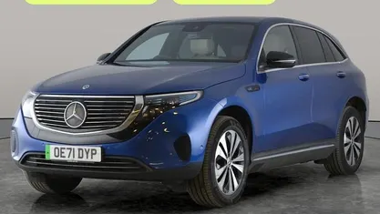 Used Mercedes EQC400 300 kW (408 HP) 2022 Blue SUV