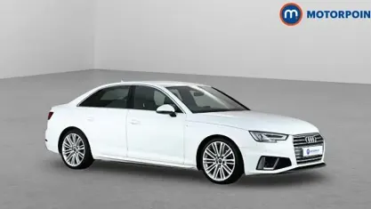 Gebraucht Audi A4 S-Line 150 PS (110 kW) 2019 Weiß Limousine