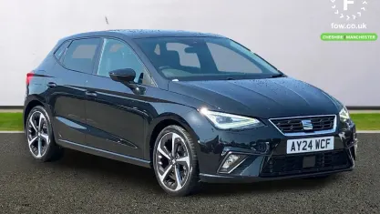 Used Seat Ibiza FR Sport 116 HP (85 kW) 2024 Black Hatchback