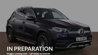 Used Mercedes GLE400 AMG line 330 HP (242 kW) 2022 Blue SUV