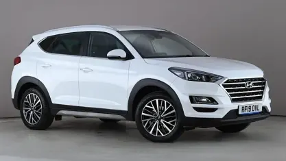 Used Hyundai Tucson Premium 132 HP (97 kW) 2019 White SUV