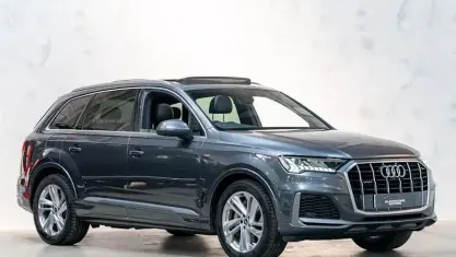 Used Audi Q7 S-Line 340 HP (250 kW) 2021 Grey SUV