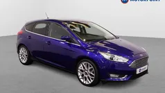 Blue Used 2017 Ford Focus Titanium X Hatchback | £10,549 (Fair price)
