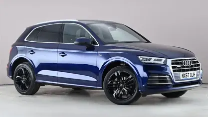 Usado Audi Q5 S-Line 190 HP (139 kW) 2017 Azul SUV