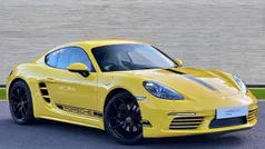 Racing yellow Used 2024 Porsche Cayman Edition Coupe | £57,990 (Fair price)
