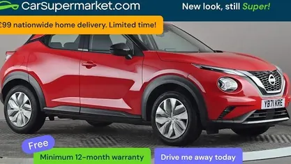 Used Nissan Juke Acenta 114 HP (83 kW) 2022 Red SUV
