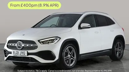 White Used 2021 Mercedes GLA220 AMG line SUV | £25,375 (Good price)