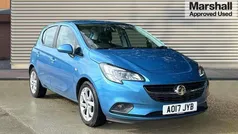 Blue Used 2017 Vauxhall Corsa Hatchback | £7,895 (Fair price)