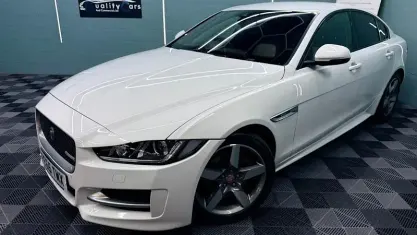Used Jaguar XE R-Sport 200 HP (147 kW) 2015 White Sedan
